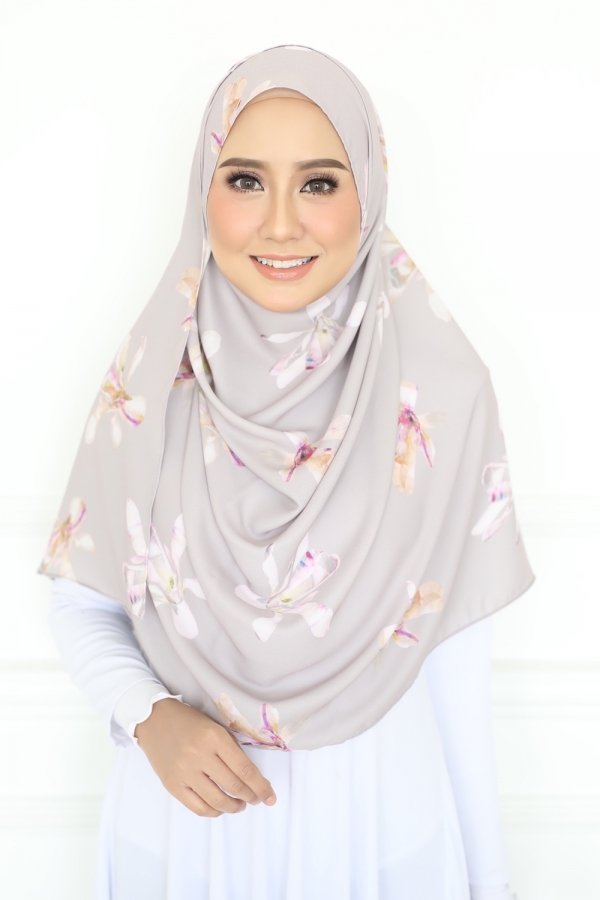 MK Basic Premium Floral Grey