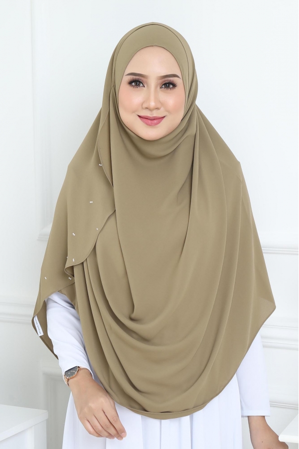 Big Swarovski Golden Brown