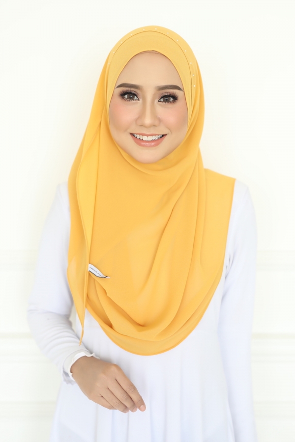 MK Butterfly Swarovski Mustard