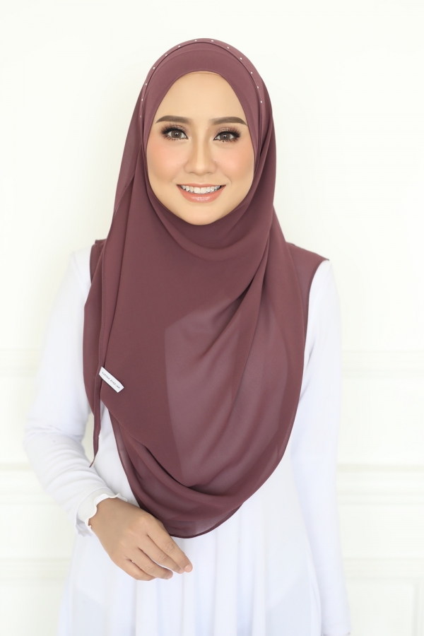 MK Butterfly Swarovski Plum