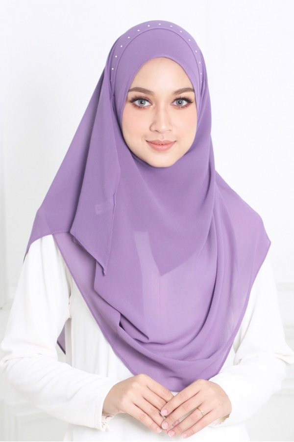 MK Butterfly Swarovski Dusty Purple